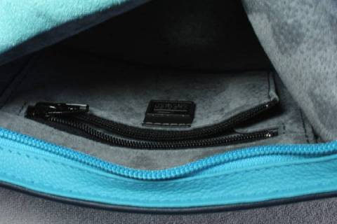 Duett Designledertaschen - Olbrish b Blau / T&uuml;rkis - Bild: A6